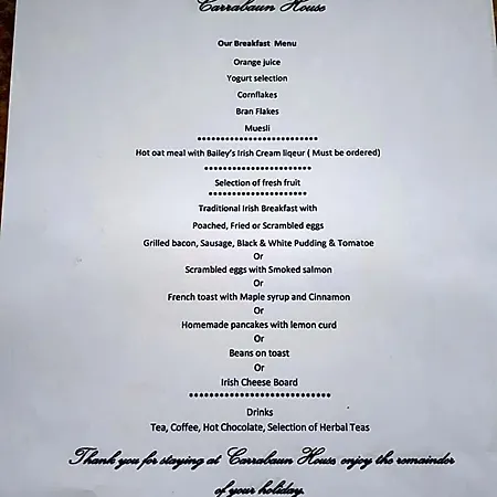 Carrabaun House Bed & Breakfast Westport